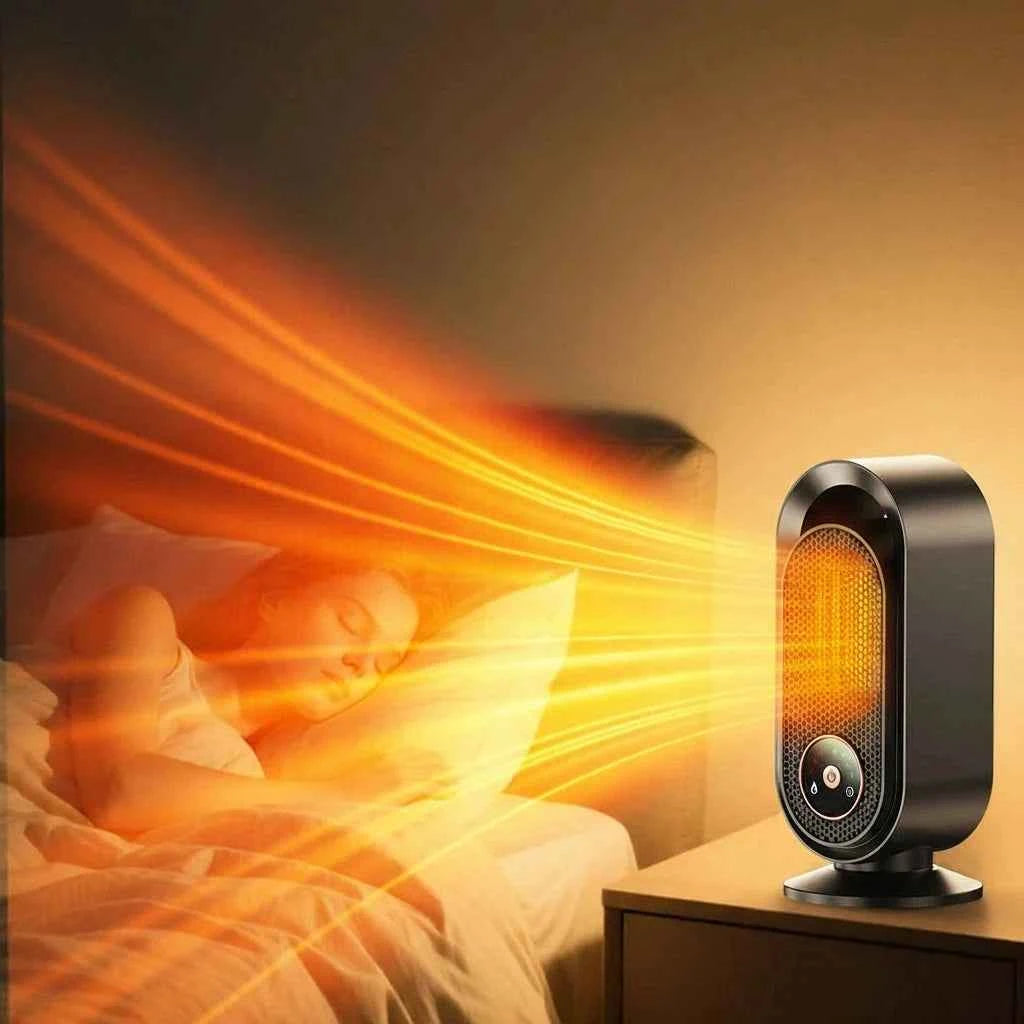 Mini Elektrisk Värmefläkt - Svart