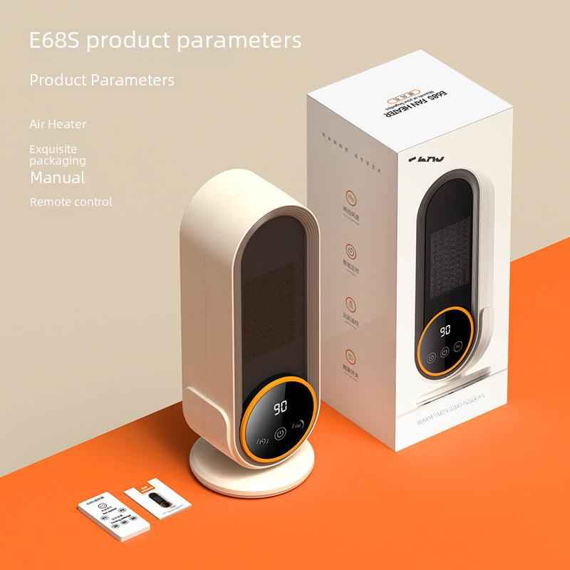 Mini Elektrisk Värmefläkt - Vit