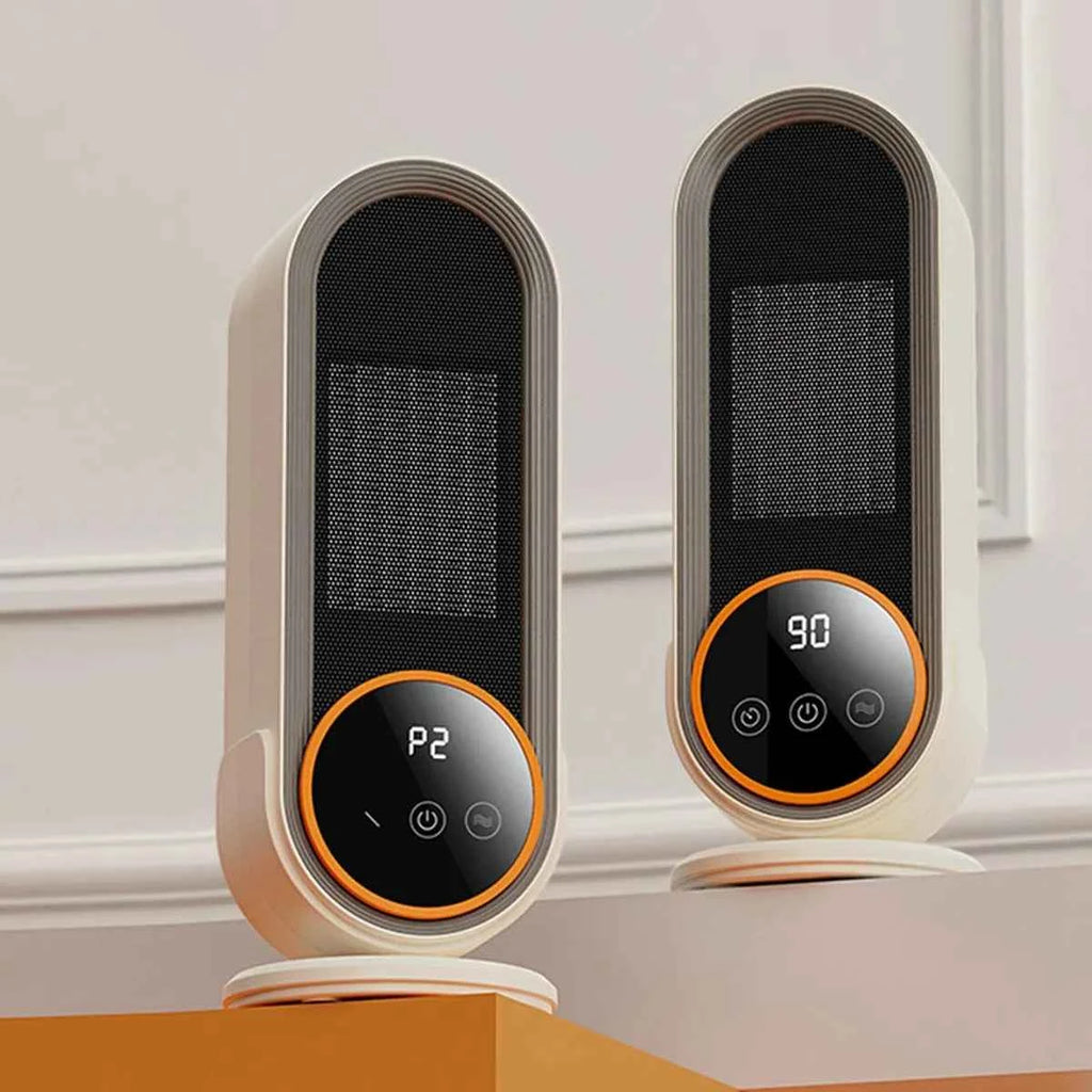 Mini Elektrisk Värmefläkt - Vit