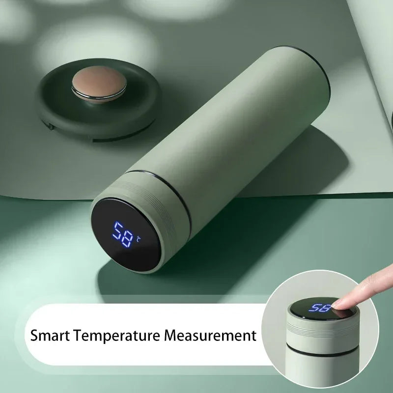 Termosmugg-Rostfritt stål- Temperatur display, 500ML