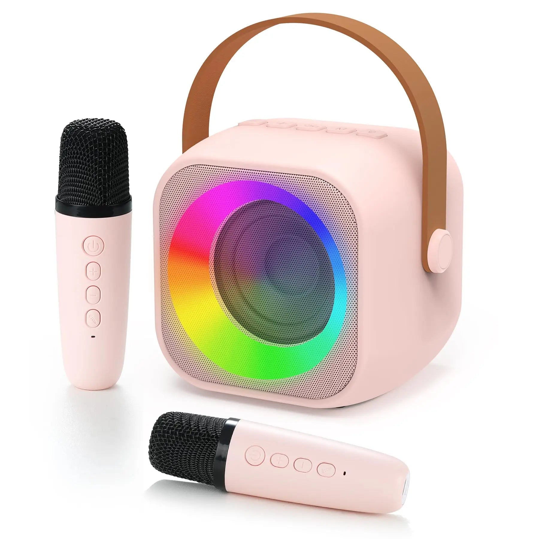 Portabel Karaoke – Trådlös Mikrofon & Mini Bluetooth Högtalare