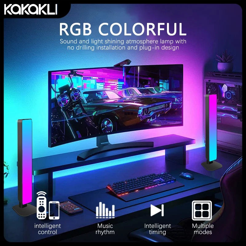 Ljud- och musikstyrd RGB-belysning