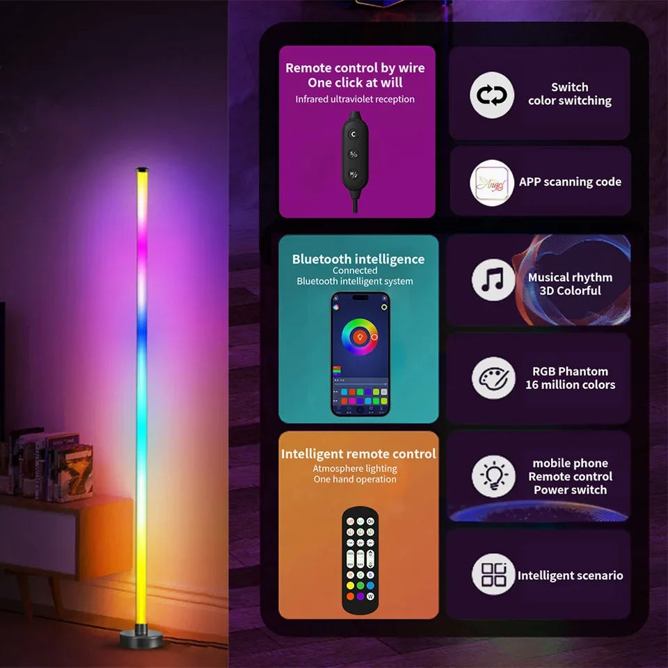 Ledvance Smart + WiFi golvlampa RGB+W 140 cm