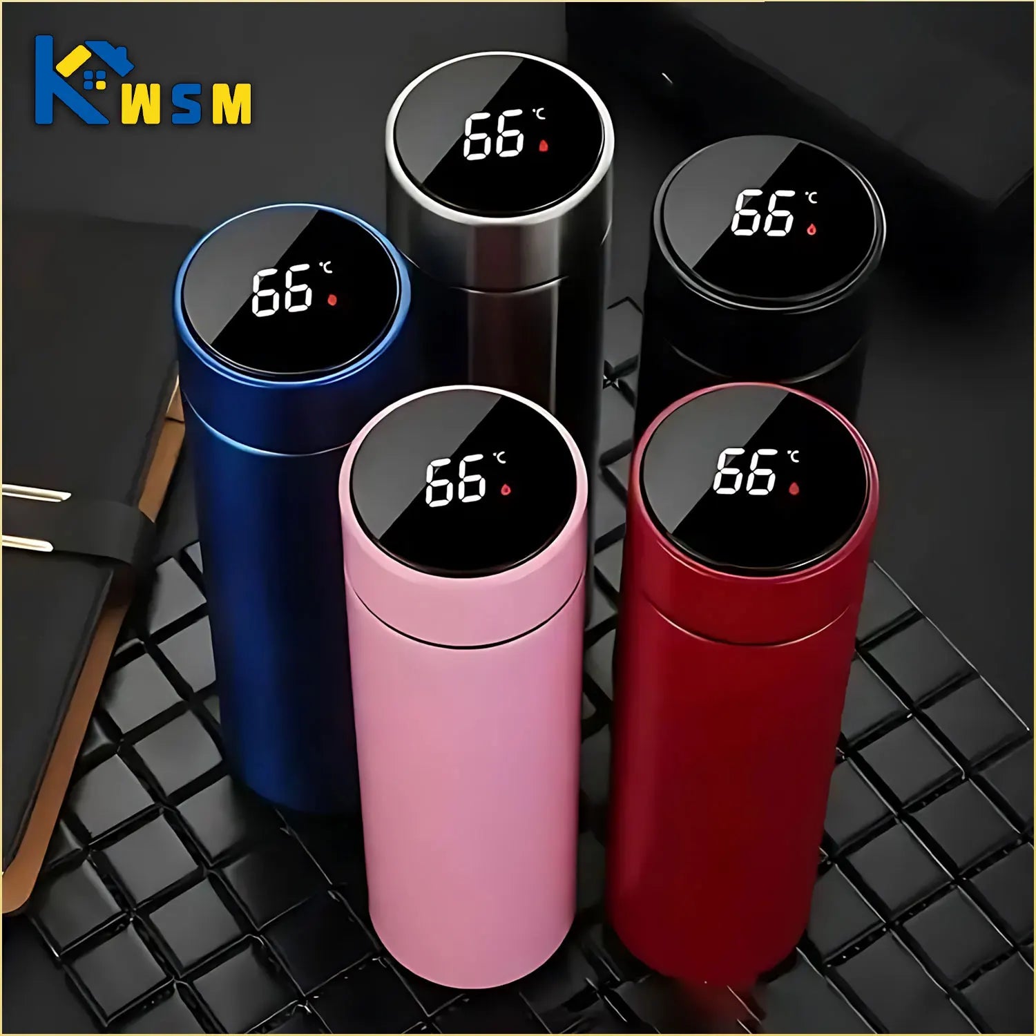 Thermos med temperatur display