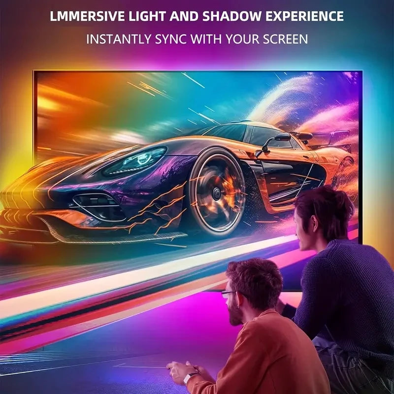 LED-ljusslinga för din TV (55–65")