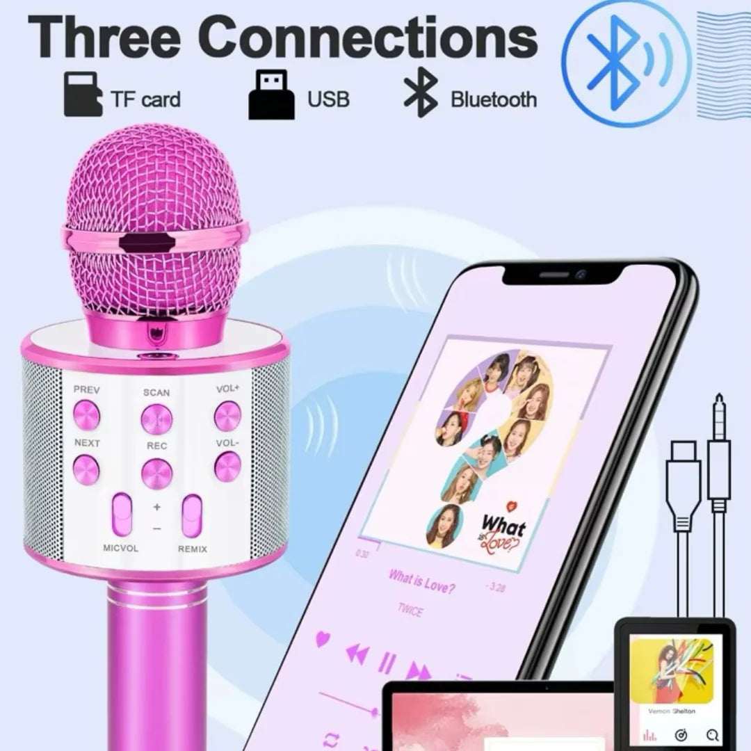 Trådlös Karaoke microfon-Bluetooth
