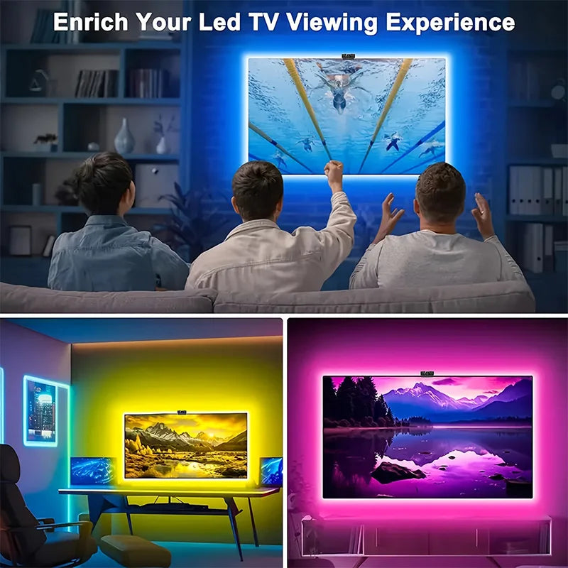 LED-ljusslinga för din TV (55–65")