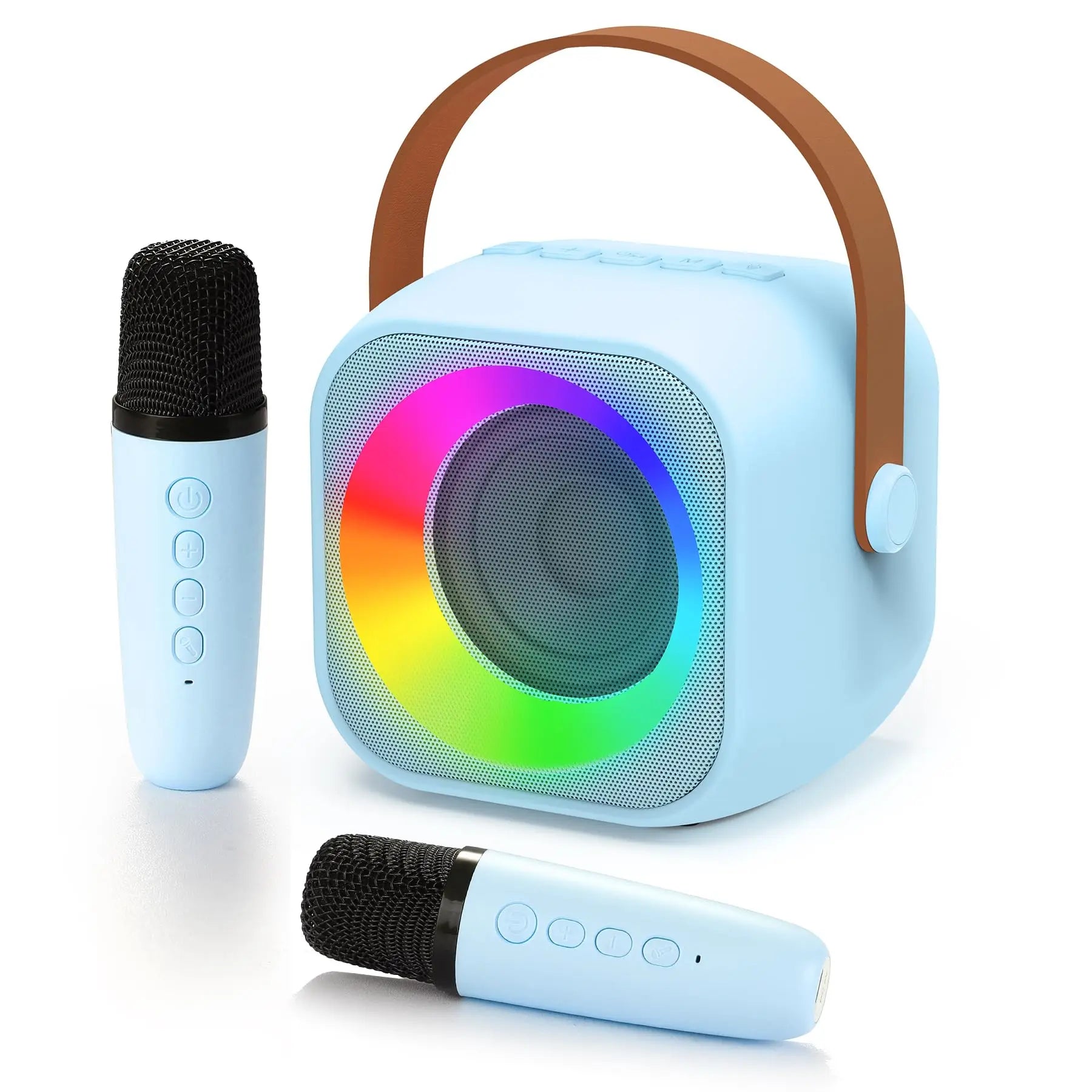 Portabel Karaoke – Trådlös Mikrofon & Mini Bluetooth Högtalare