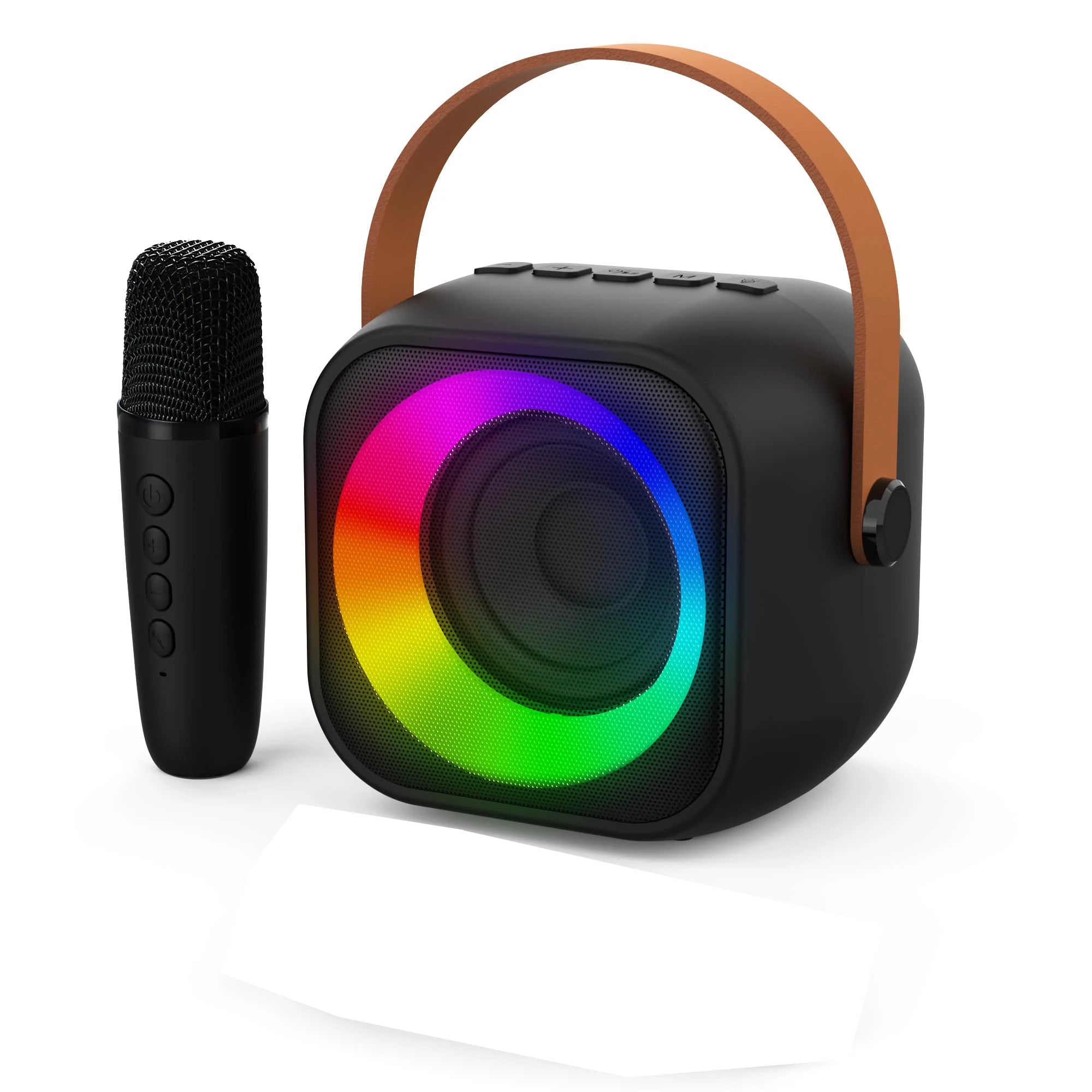 Portabel Karaoke – Trådlös Mikrofon & Mini Bluetooth Högtalare