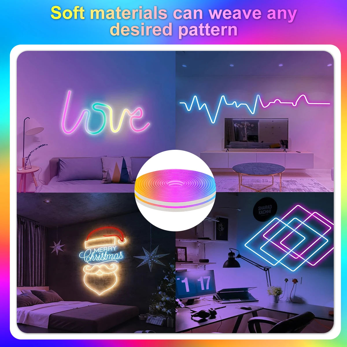 Neon slinga - Bluetooth fjärrkontroll