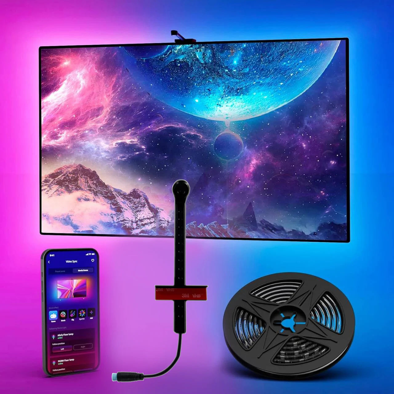 Smart Ambilight Tv Led Backlight