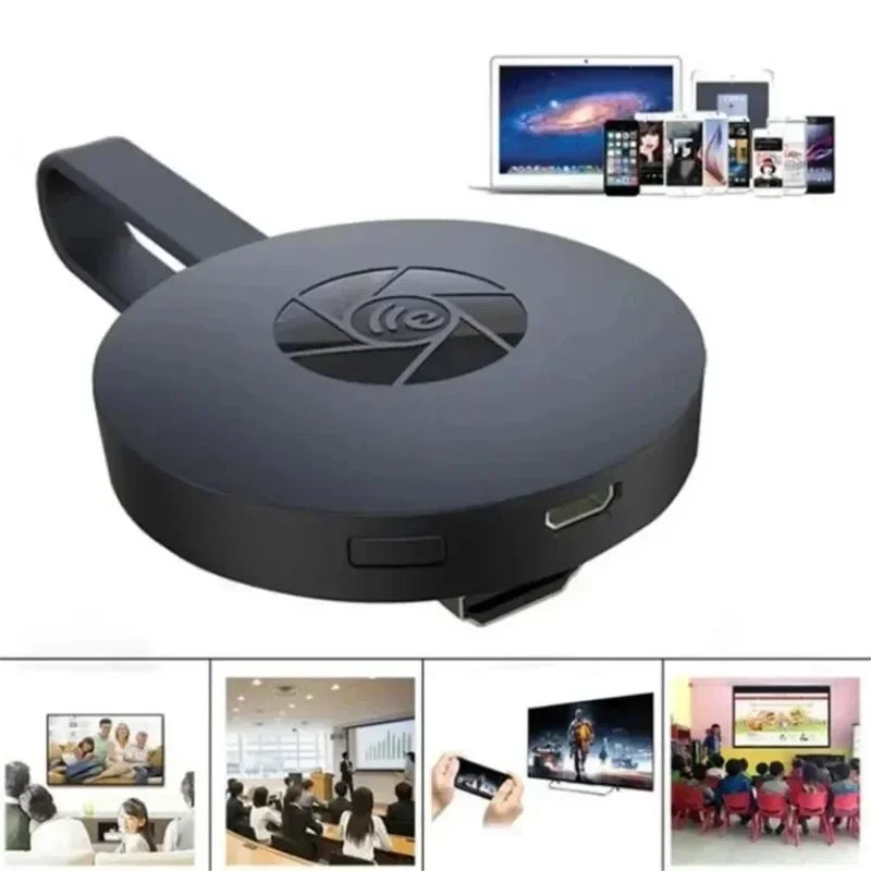 MiraScreen Generation 2 – Trådlös 1080P Skärmspegling för TV & Mobil