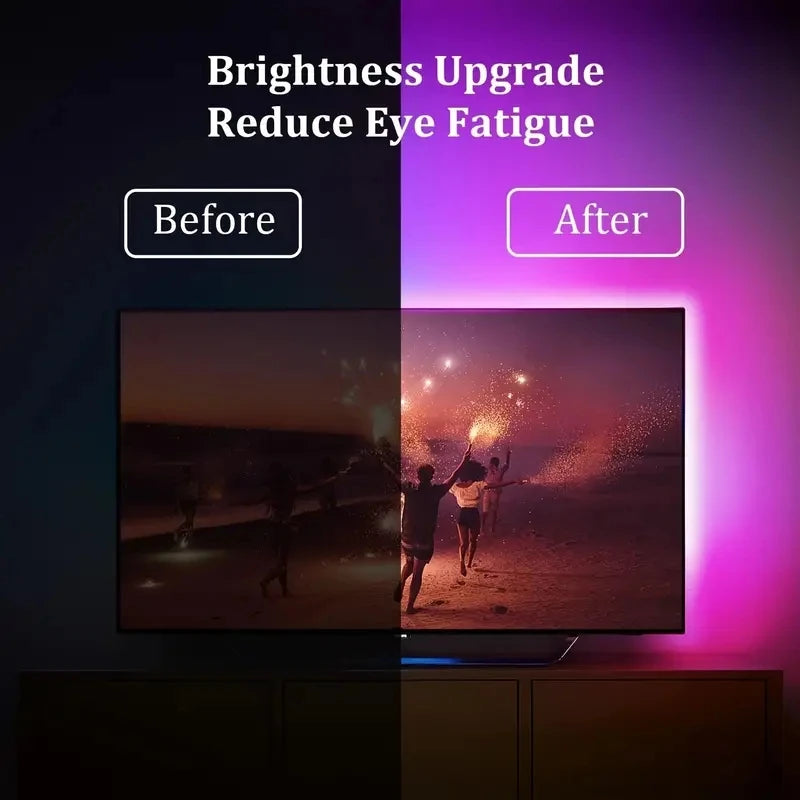 LED-ljusslinga för din TV (55–65")