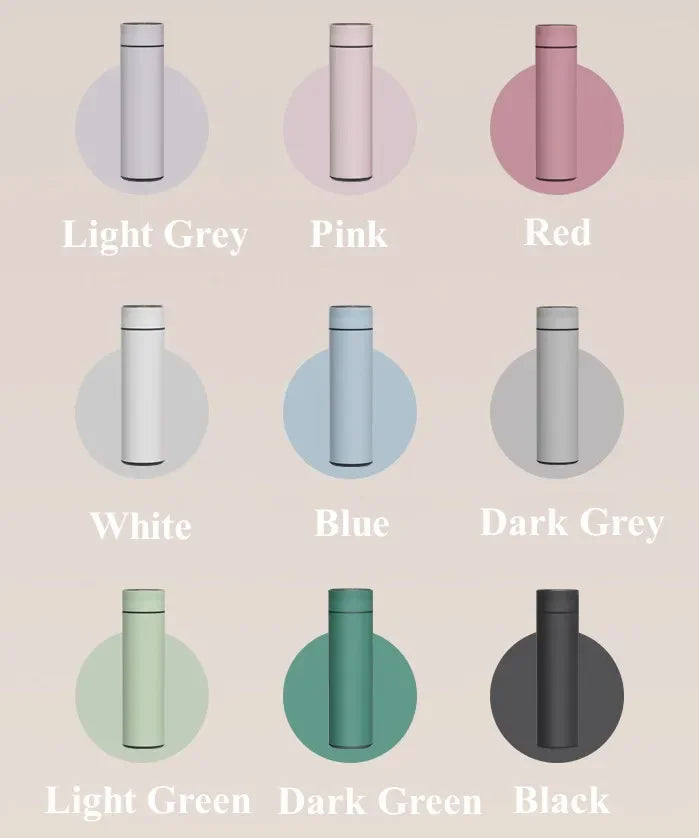 Thermos med temperatur display