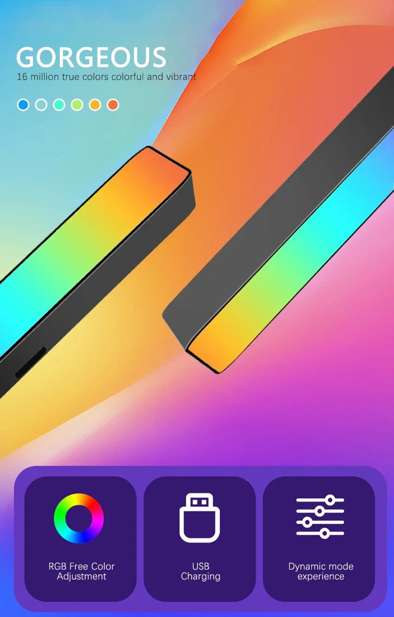 Ljud- och musikstyrd RGB-belysning