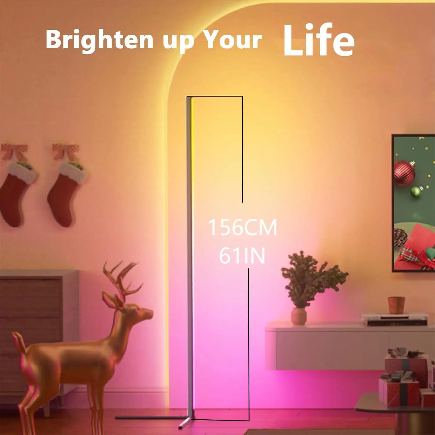 Smart LED - Hörnlampa-Musik­synk