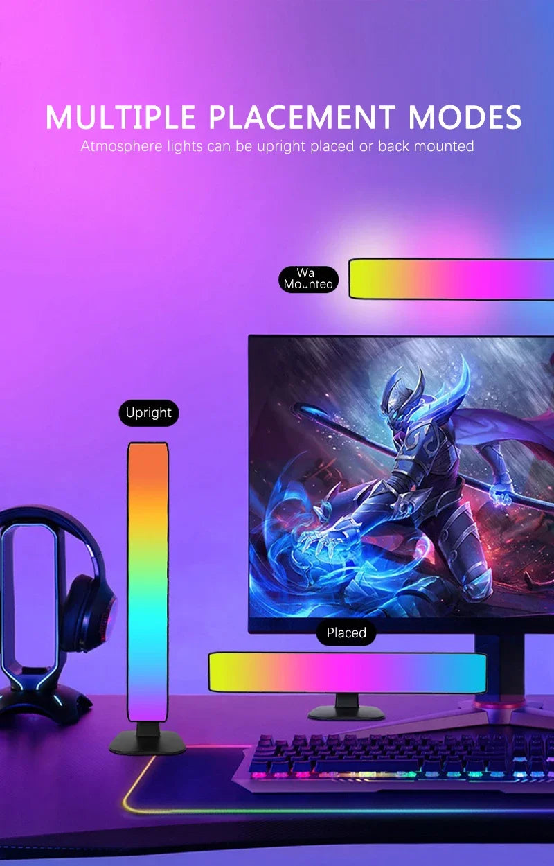 Ljud- och musikstyrd RGB-belysning
