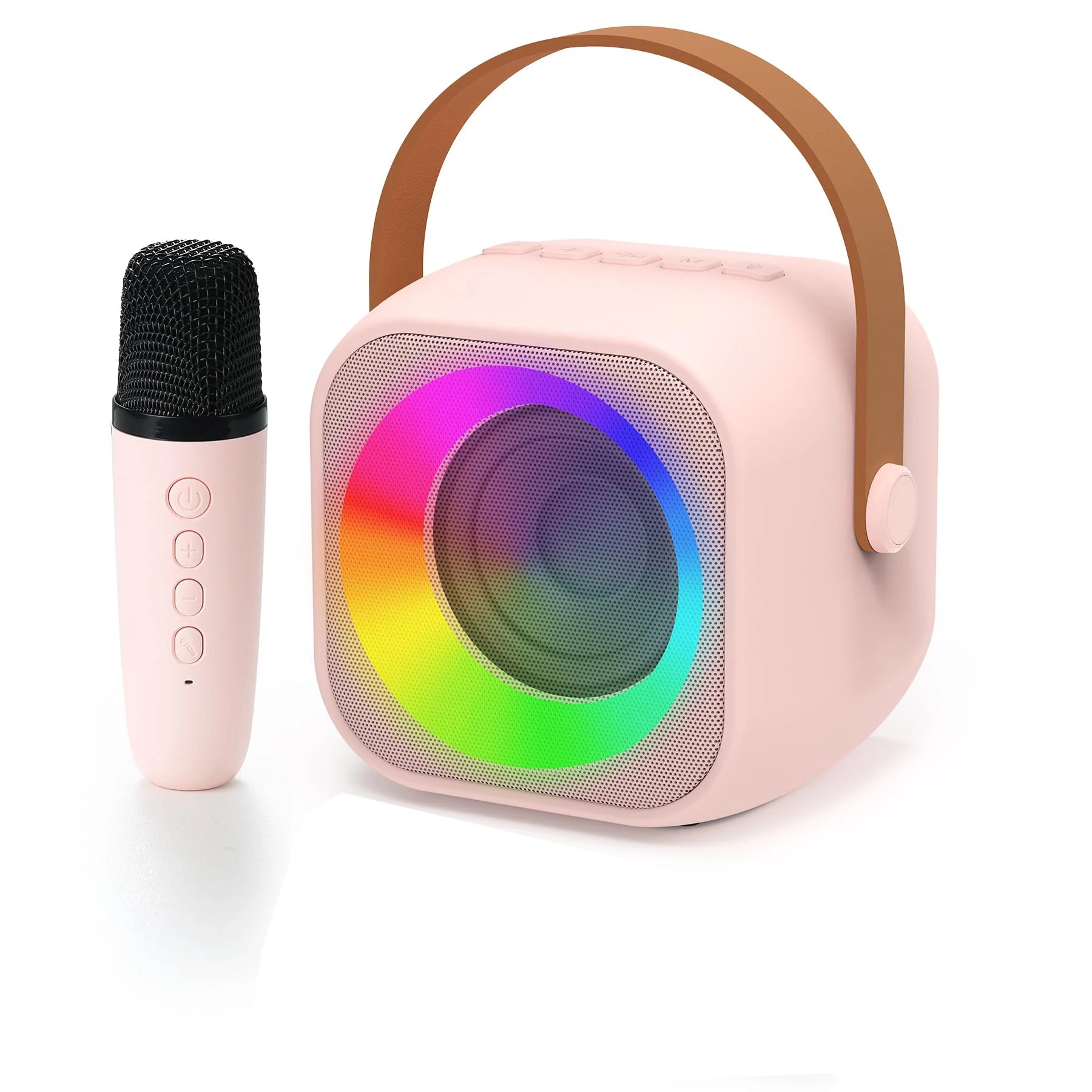 Portabel Karaoke – Trådlös Mikrofon & Mini Bluetooth Högtalare